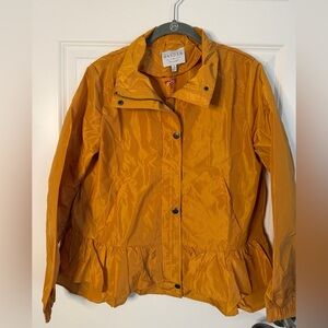 Hayden Los Angeles Honey Ruffle Peplum Jacket Lightweight Style H5743 NWT